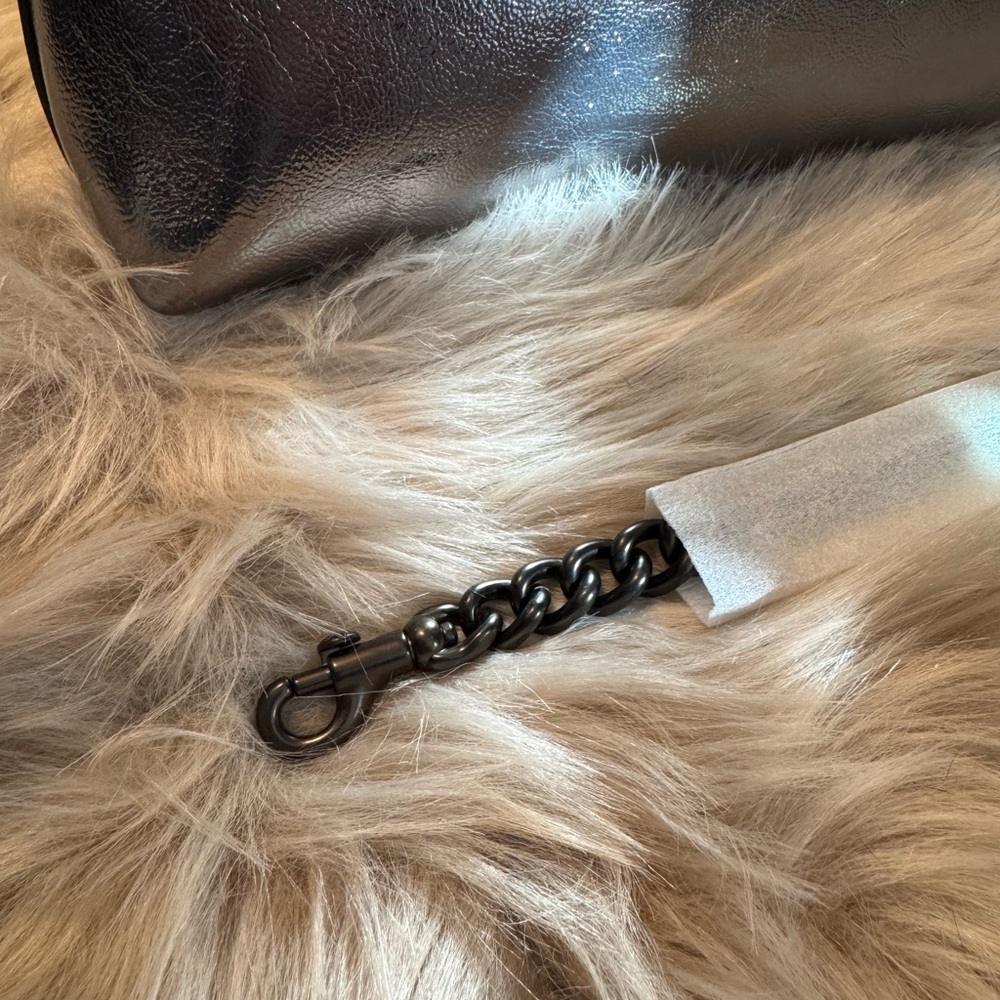 Coach Juliette 25 Metallic Shoulder Bag - Picture 7 of 12